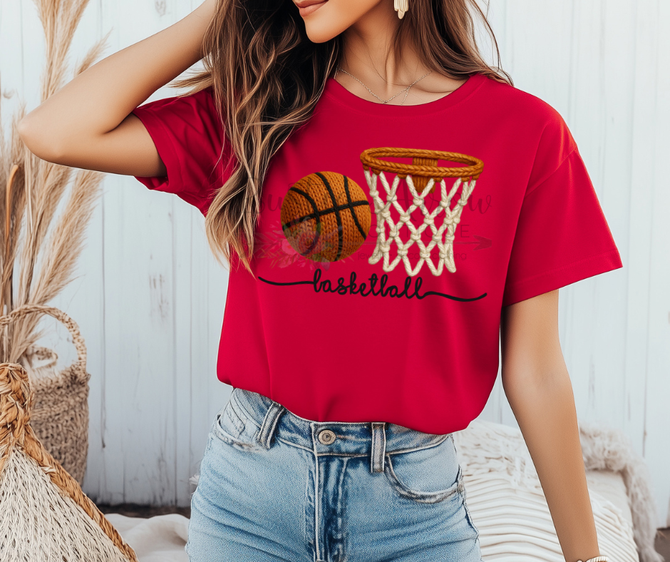 Faux Crochet Basketball