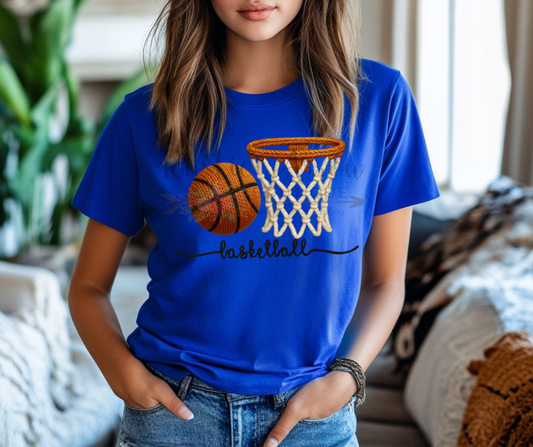 Faux Crochet Basketball