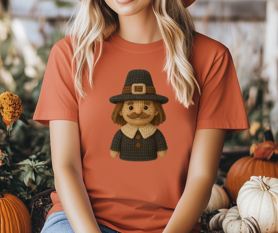 Faux Yarn Male Pilgram