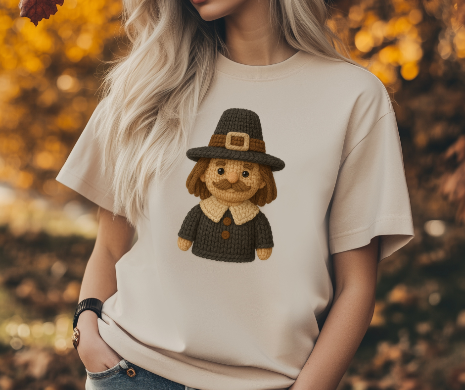 Faux Yarn Male Pilgram