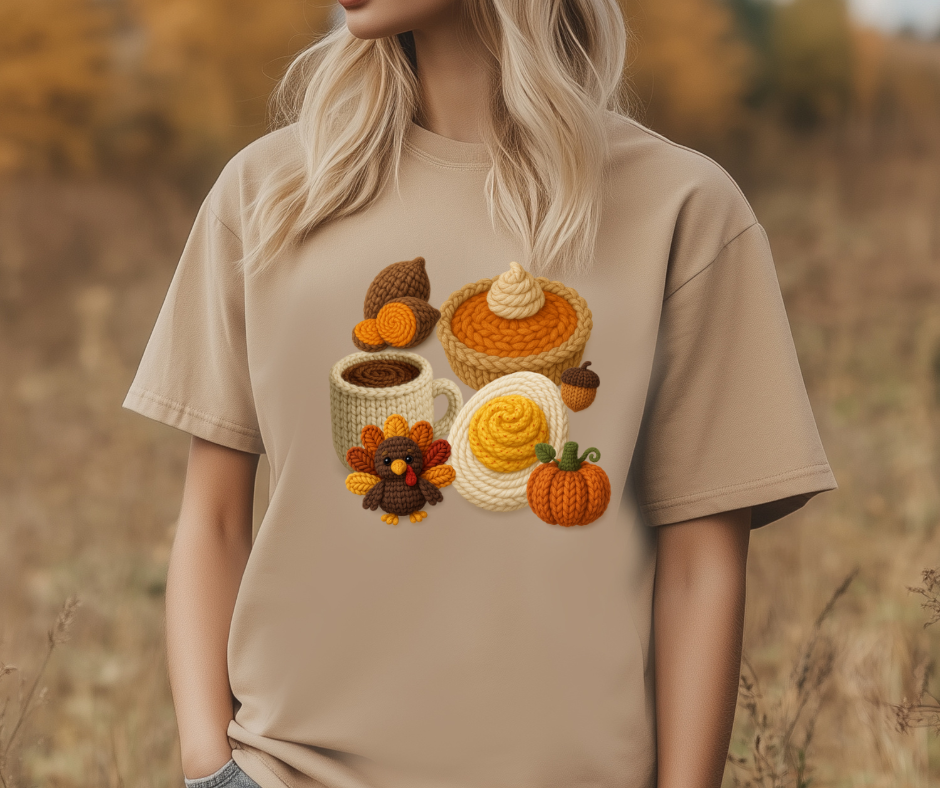 Faux Yarn Cute Thanksgiving Food