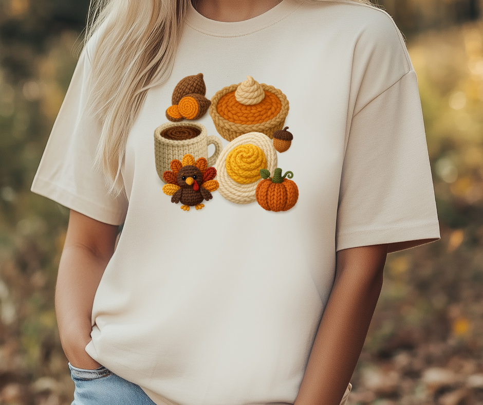 Faux Yarn Cute Thanksgiving Food