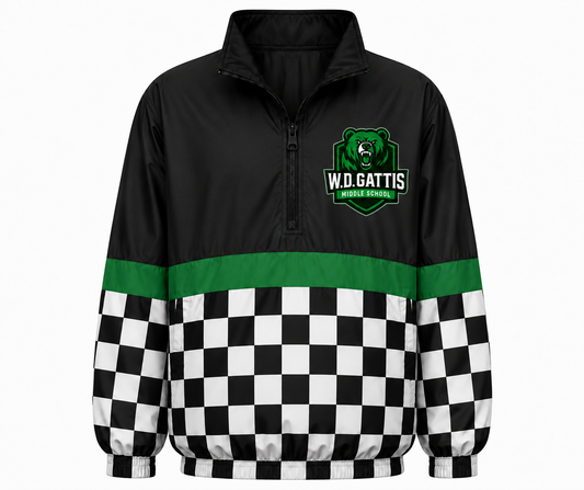 Pre-Order-W.D Gattis Black Top Checkered Bottom