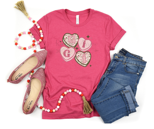 Gigi Floral Candy Hearts