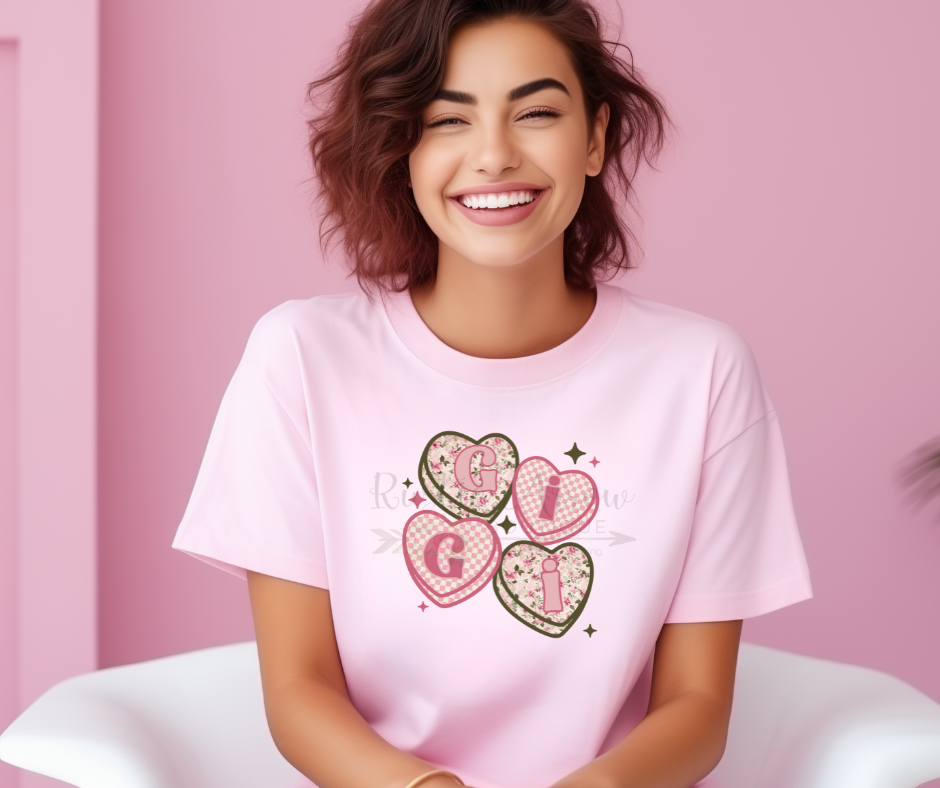 Gigi Floral Candy Hearts