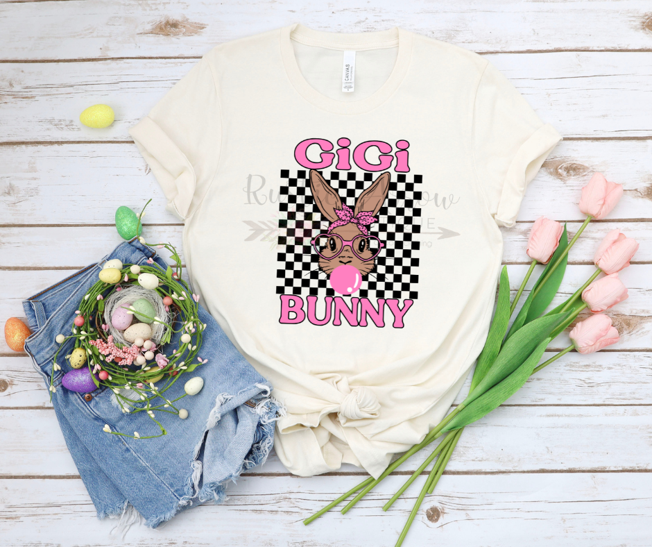 Checkered Gigi Bunny