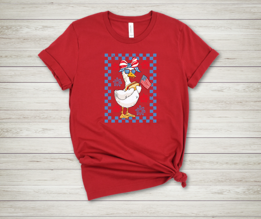 4th of July Duck-Girl