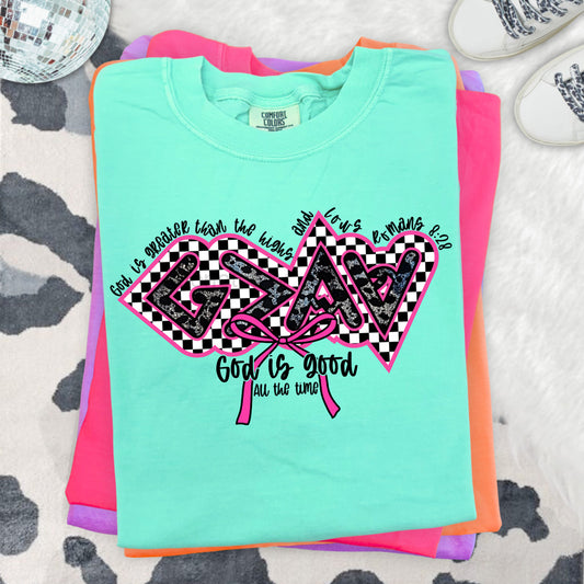 God Is Greater Checkered