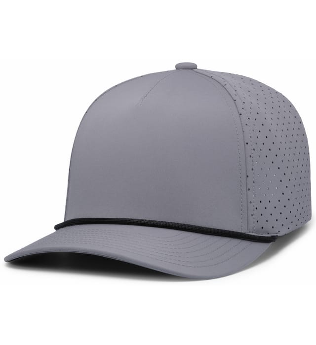 Pacific Headwear Weekender Perforated Snapback Cap