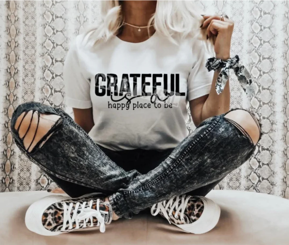 Grateful is a happy place to be