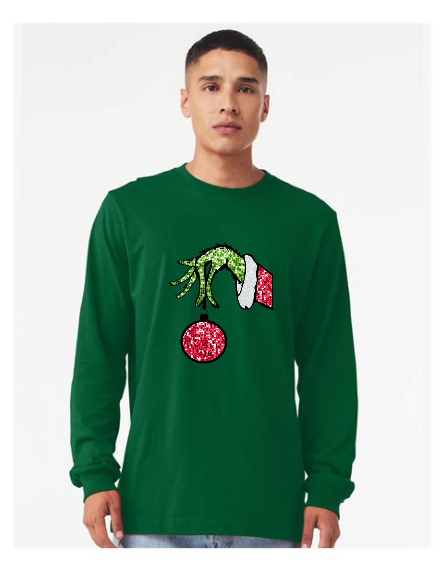 Grinch Hand-Long Sleeve