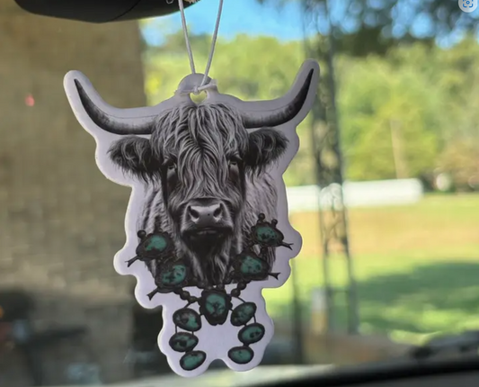 Highland Squash Blossom Unscented Car Freshener