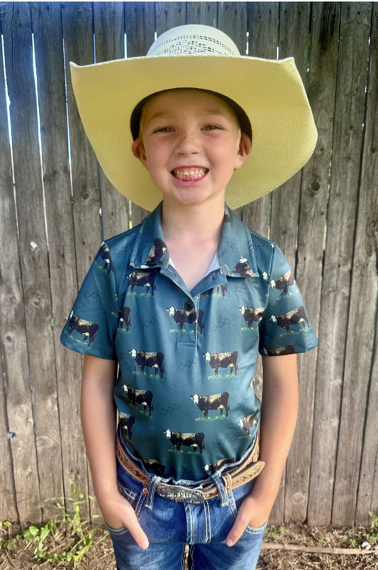 Home Is Where The Herd Is Kids Polo