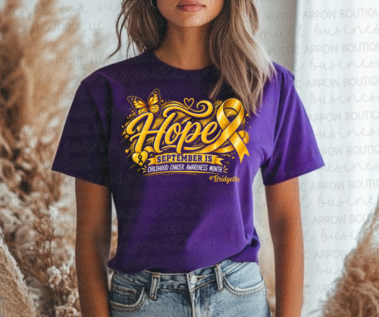 Hope Childhood Cancer #Bridgette