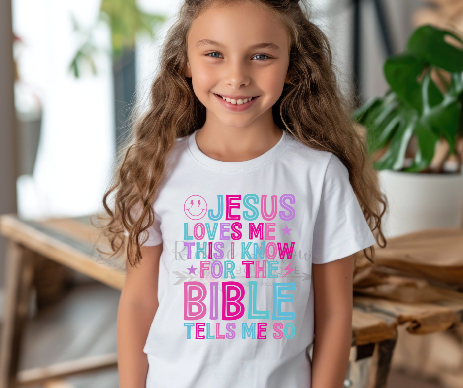 Jesus Loves Me So-Pink and Purple