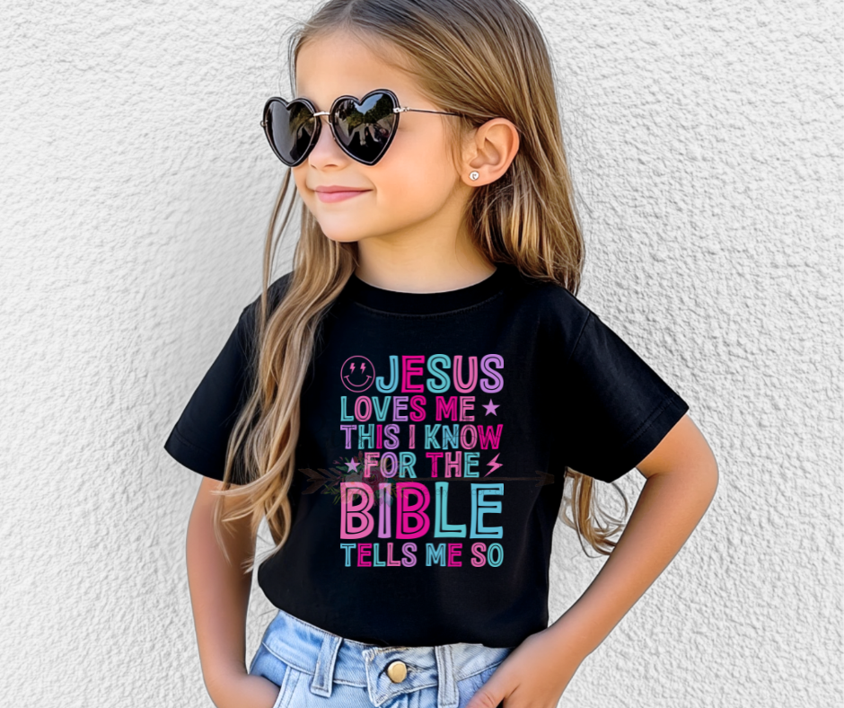 Jesus Loves Me So-Pink and Purple