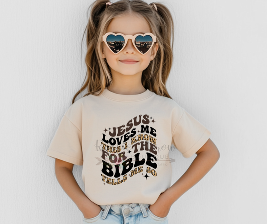 Jesus Loves Me So-Leopard