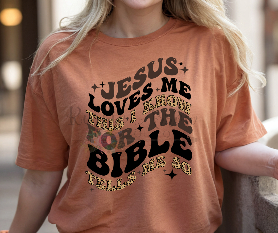 Jesus Loves Me So-Leopard