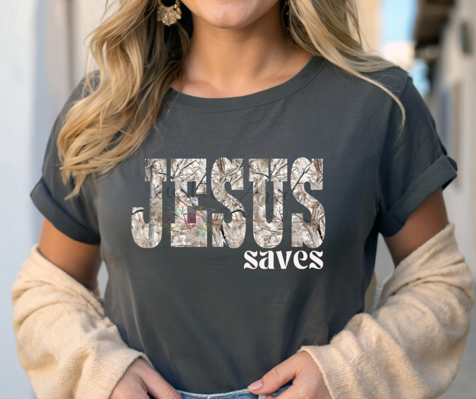 Jesus Saves Camo