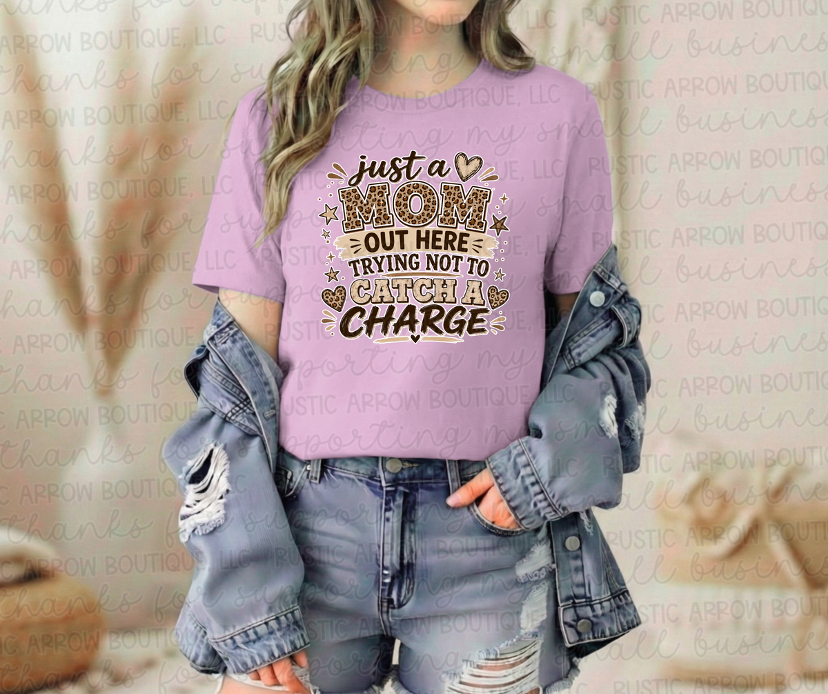 Just a Mom Out Here Trying Not to Catch a Charge