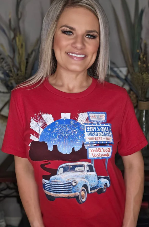 Land Of The Free Tee