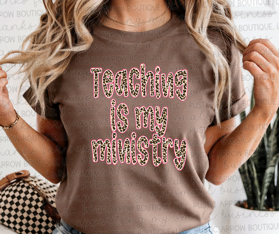 Leopard Teaching is my Ministry