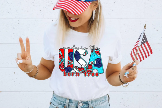 Made in the USA born free