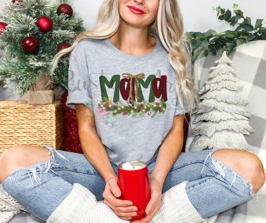 Mama Christmas Garland