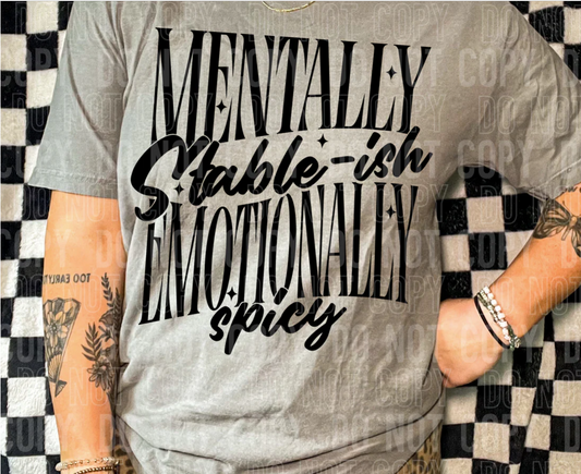 Mentally Stable- ish