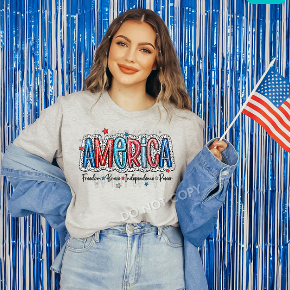 America Faux Sequins