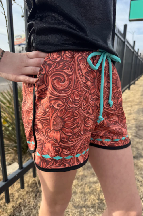 Mini Tooled Beauty Shorts