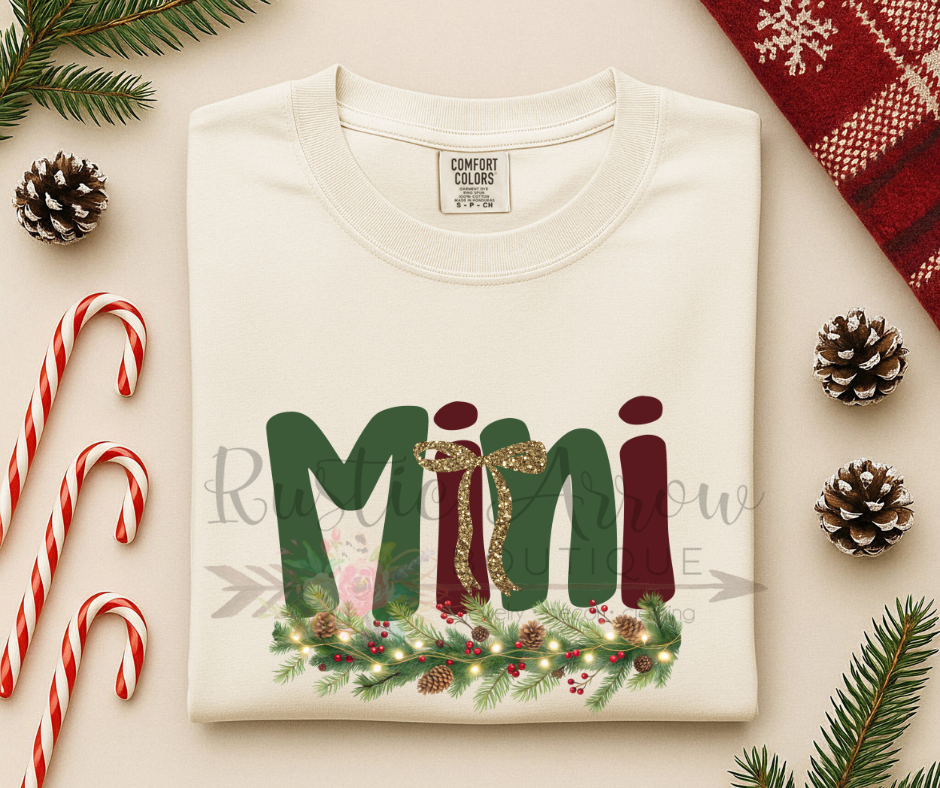 Mini Christmas Garland