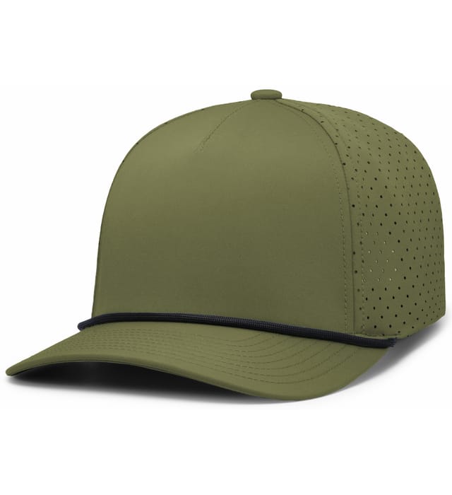 Pacific Headwear Weekender Perforated Snapback Cap