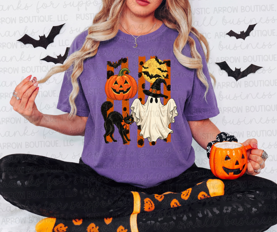 Orange Stripes Halloween