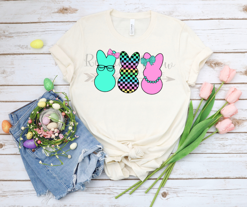 Pastel Easter Bunnies