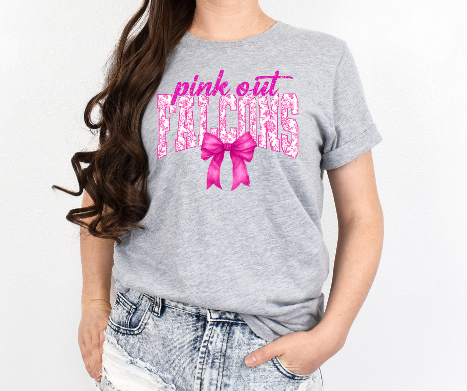 Floral Pink Out Falcons