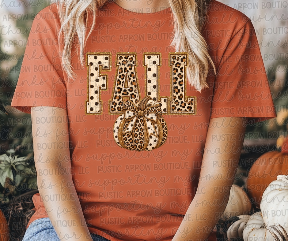 Polka Dot Fall Pumpkin