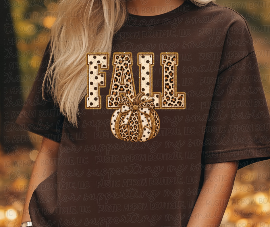 Polka Dot Fall Pumpkin