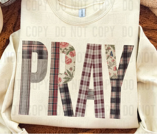 Pray patchwork
