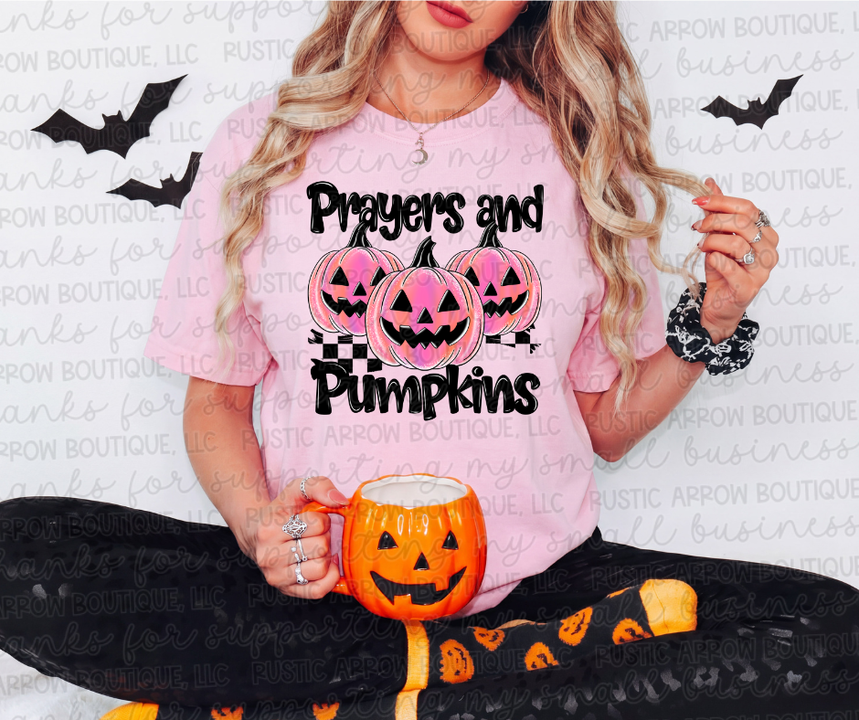 Prayers and Pink Pumpkins