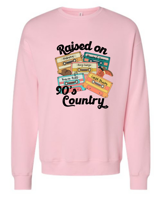 Raised on 90s Country Tapes-Sweatshirt