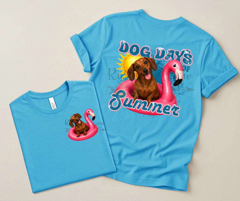 Red Dachshund Dog Days of Summer