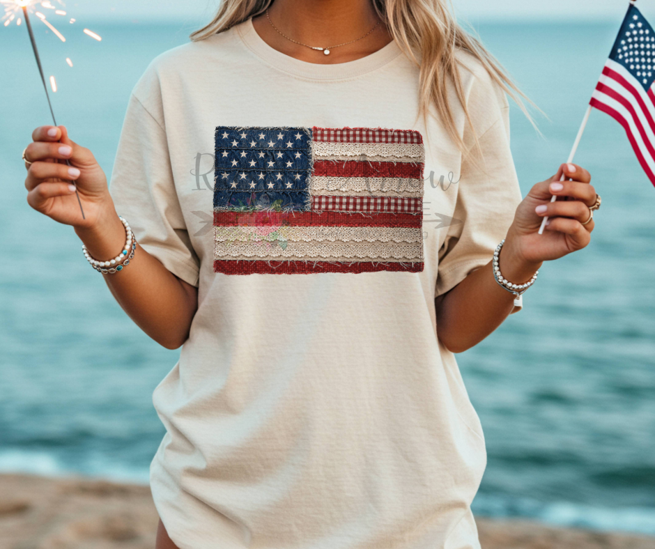 Rugged USA Flag