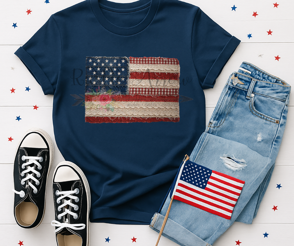 Rugged USA Flag
