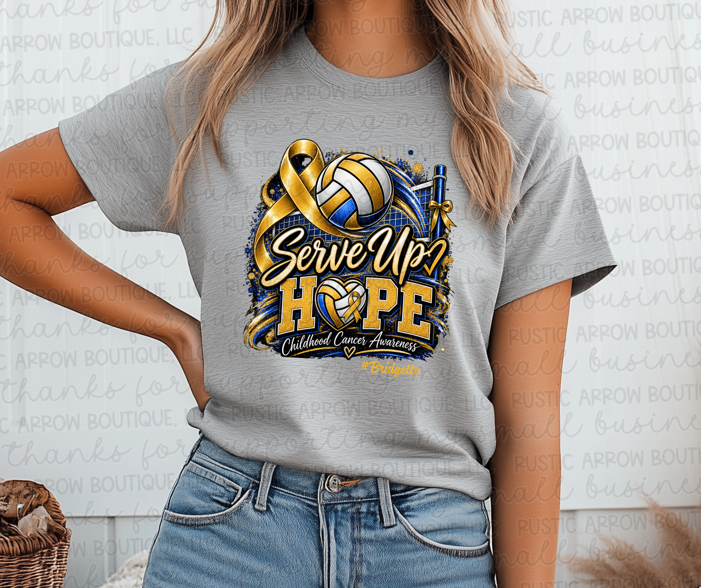 Serve Up Hope Childhood Cancer Awareness #Bridgette