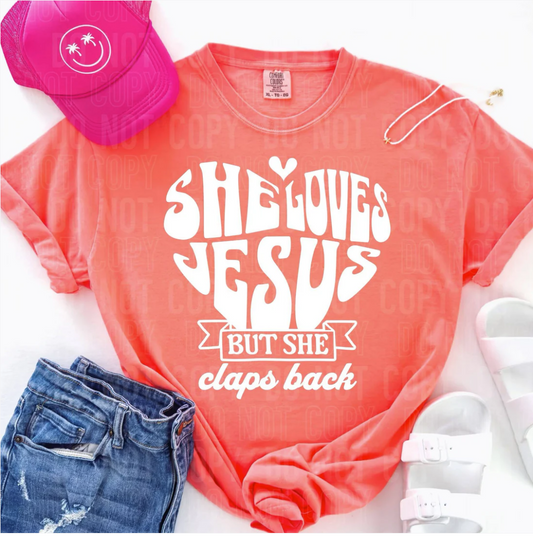 She loves Jesus but she claps back