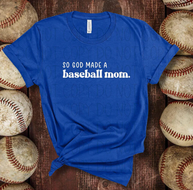 So God Made a Baseball Mom