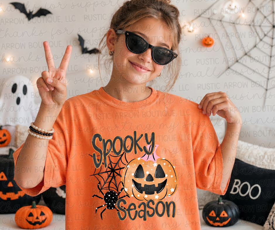 Spooky Season Orange Pumpkin