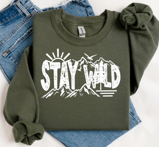 Stay wild WHITE