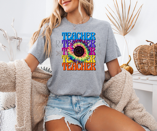 Teacher Bright Colors